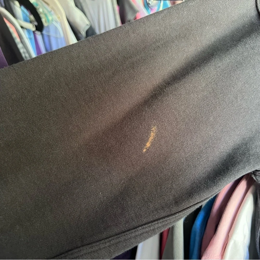 Lululemon perfectly oversized crew spell out sweatshirt 4 black logo - Picture 8 of 8